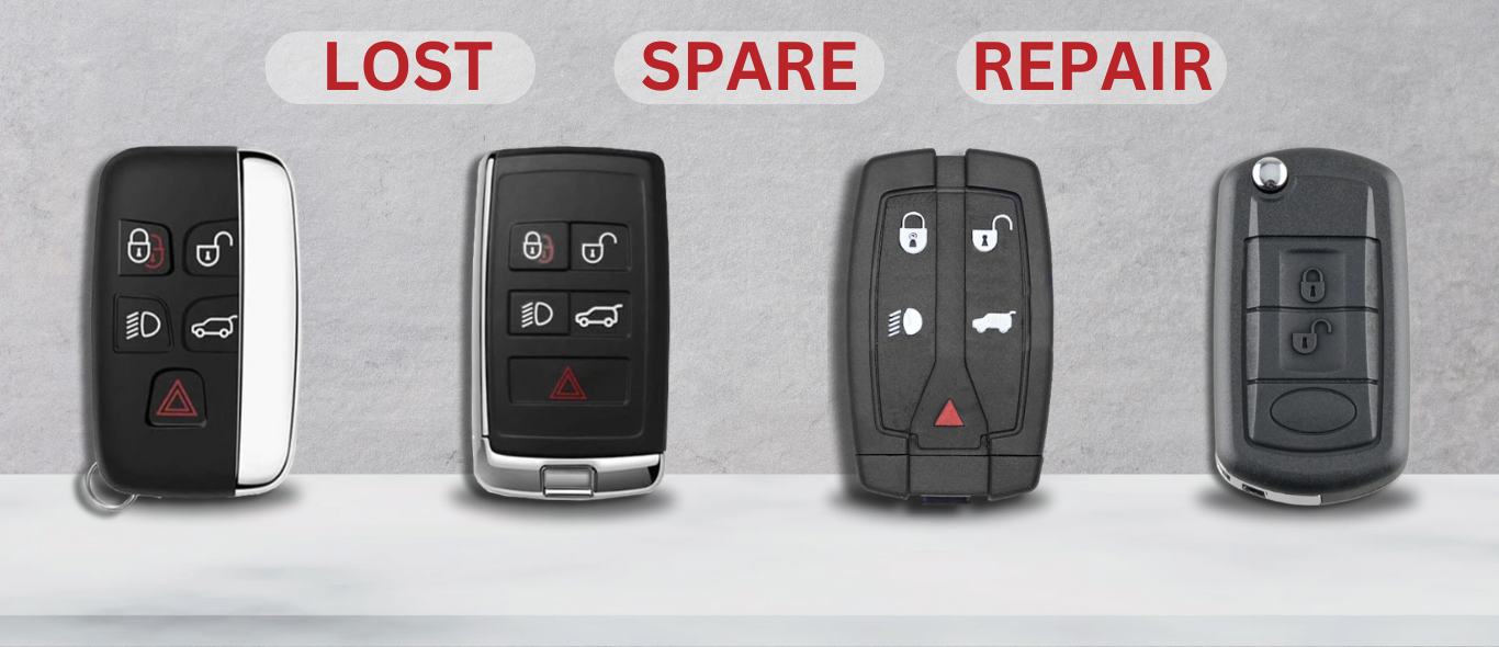 Land rover Car key replacement and repair services: options for lost keys, spare keys, and key repairs
